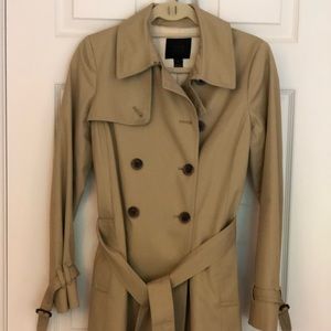 Beautiful, classic J Crew trench coat - excellent condition.